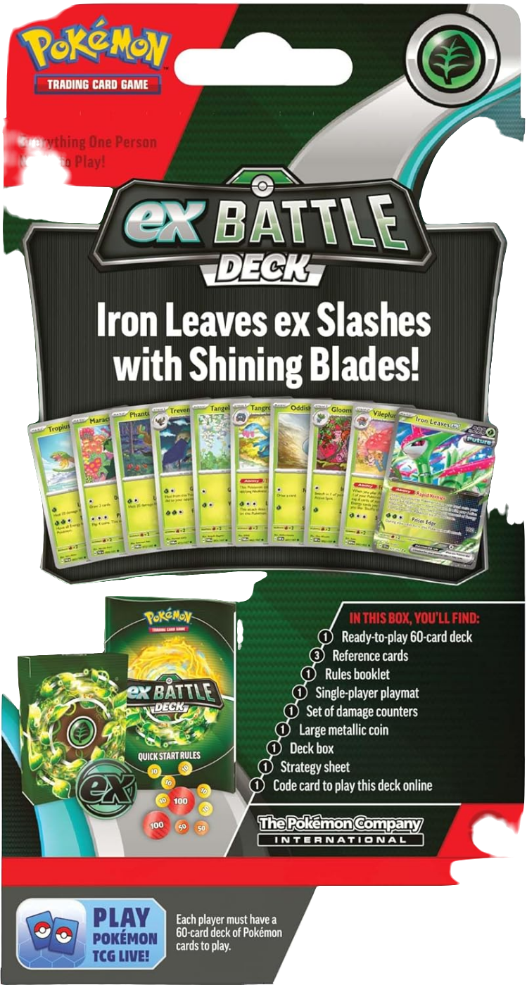 Pokemon League Battle Deck: Iron Leaves Ex