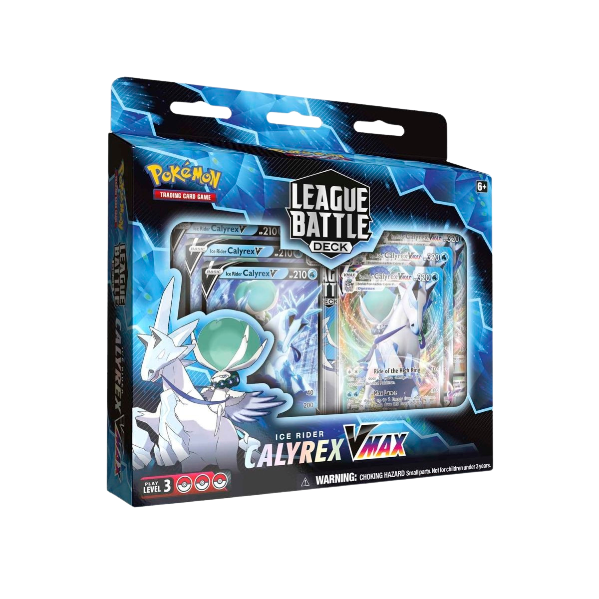 Pokemon Cards Ice Rider Calyrex VMAX League Battle Deck